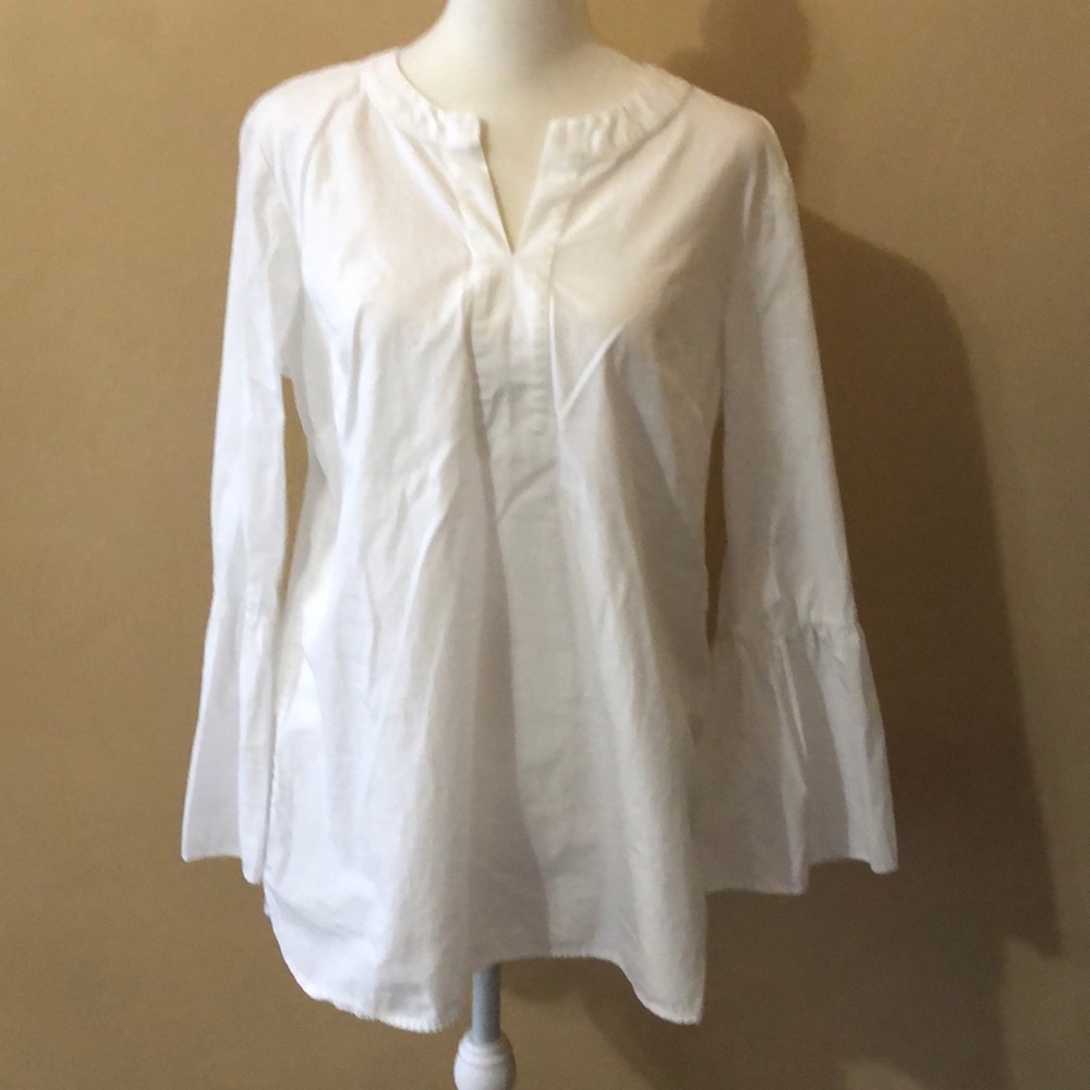 Talbots White Blouse